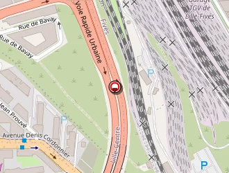 Carte de Abej-lille à Lille