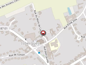 Carte de Foyer Logement à Isbergues