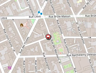 Carte de Chez Bacchus à Lille