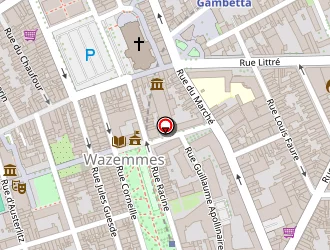 Carte de Descendre Sandy à Lille