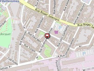 Carte de Grare Gaston à Hellemmes