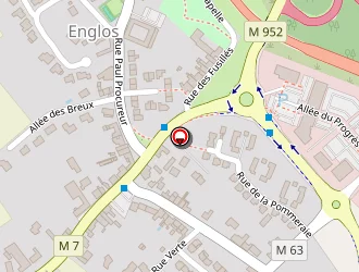 Carte de Nouvelles Frontières à Englos