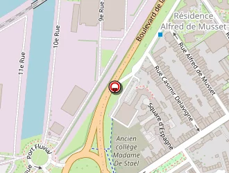 Carte de Les Lutins à Lille