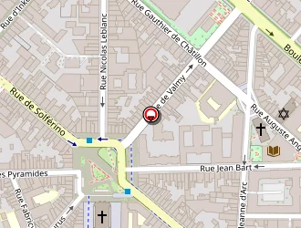 Carte de Stronic à Lille