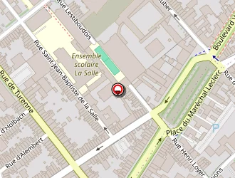 Carte de Allo Fleurs à Lille