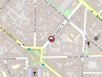 Carte de Mamaz à Lille