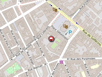 Carte de Boutique Numericable-sfr à Lille