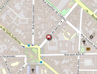 Carte de Maison Saint Michel à Lille