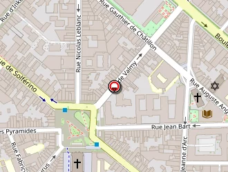 Carte de Association Papyrus à Lille