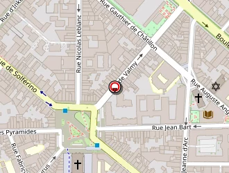 Carte de Coilliot Jérôme Optique à Lille