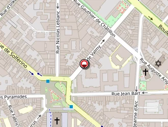 Carte de Wally's Coffee à Lille