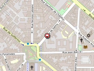 Carte de Leprêtre à Lille