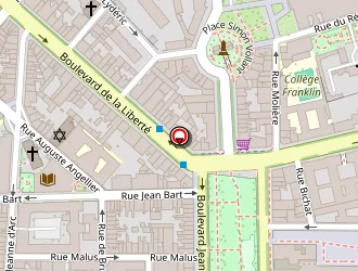 Carte de Becity à Lille