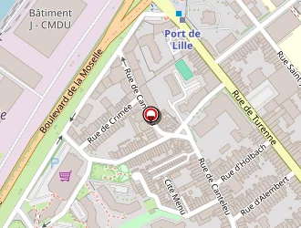 Carte de Centre Technique De La Literie (c.t.l) à Lille