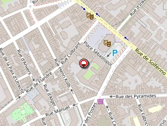 Carte de Canadian Pub à Lille