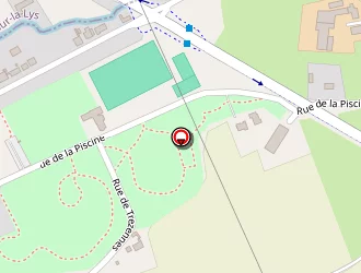 Carte de Salle Polyvalente à Isbergues