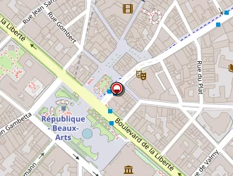 Carte de Pst Formation à Lille