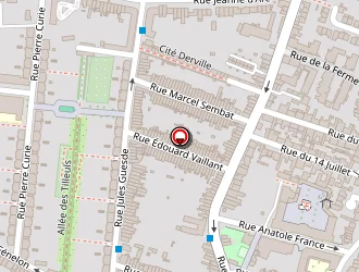 Carte de Au Bienvenue à Lille