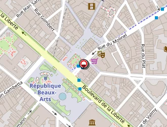 Carte de Le Chalet De Sophie à Lille