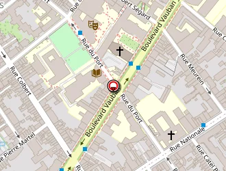 Carte de Le Grenier A Pin à Lille