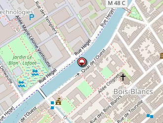 Carte de Descamps Harold à Lille