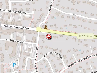 Carte de Les Drakkars à Neufchâtel-hardelot