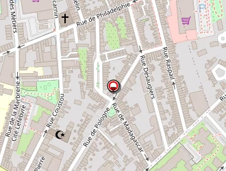 Carte de Melis Pizza à Lille