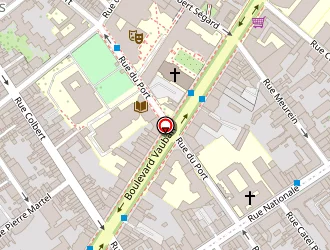 Carte de La Crinière à Lille