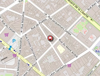 Carte de Jackie G à Lille