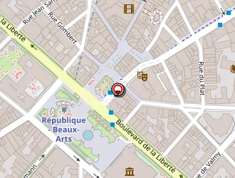 Carte de L'atelier Des Petites Créations à Lille