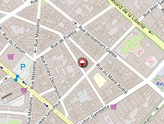 Carte de Dalle Erwan à Lille