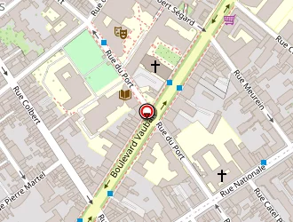 Carte de Youride Surf Shop à Lille