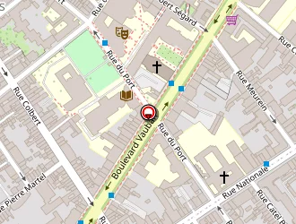 Carte de La Boîte à Copies à Lille