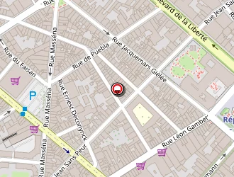 Carte de Cocoon's Beauty à Lille