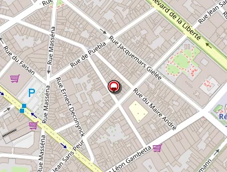 Carte de Laoust Quentin à Lille