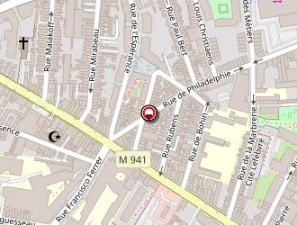 Carte de Lauer David à Lille