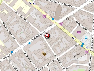 Carte de Le Garden Beach à Lille