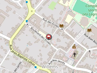 Carte de Mugui à Willems