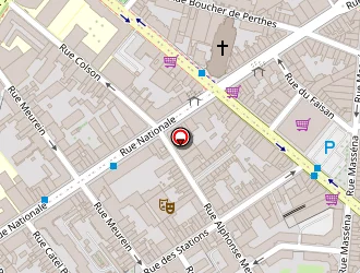 Carte de Malakoff Médéric à Lille