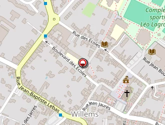 Carte de La Renaissance Active à Willems