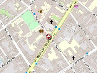 Carte de La Poste à Lille