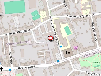 Carte de Ecole Dombrowski à Hellemmes