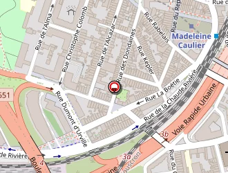 Carte de R2l Transport à Lille