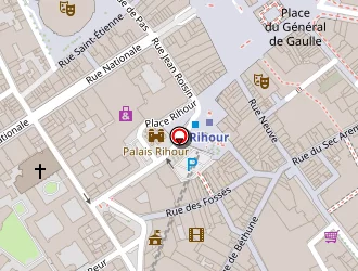 Carte de La Poste à Lille