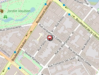 Carte de Nicolas Marion à Lille