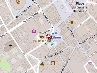 Carte de Ste Lilloise D'hotellerie à Lille