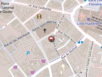 Carte de Permigo à Lille