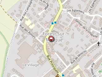 Carte de Centre De Loisirs à Forest-sur-marque