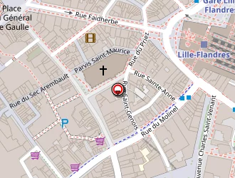 Carte de Amp Conseils Lille à Lille