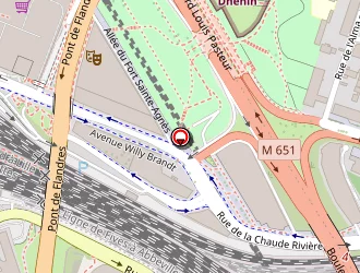 Carte de Centre Action Sociale Sncf à Lille